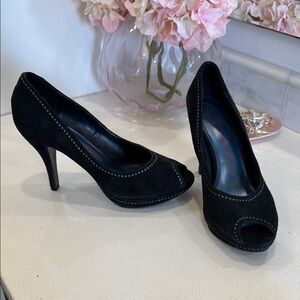 Sacha London Black Classic Heels